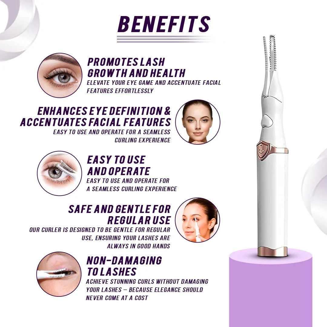 ETERUS Electric Eyelash Curler - Image 5
