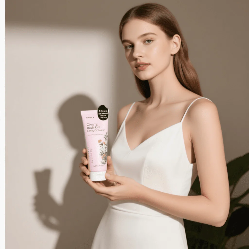 GLAMFOX Ginseng Black Rice Low pH Cleanser (7.77oz) - Image 4