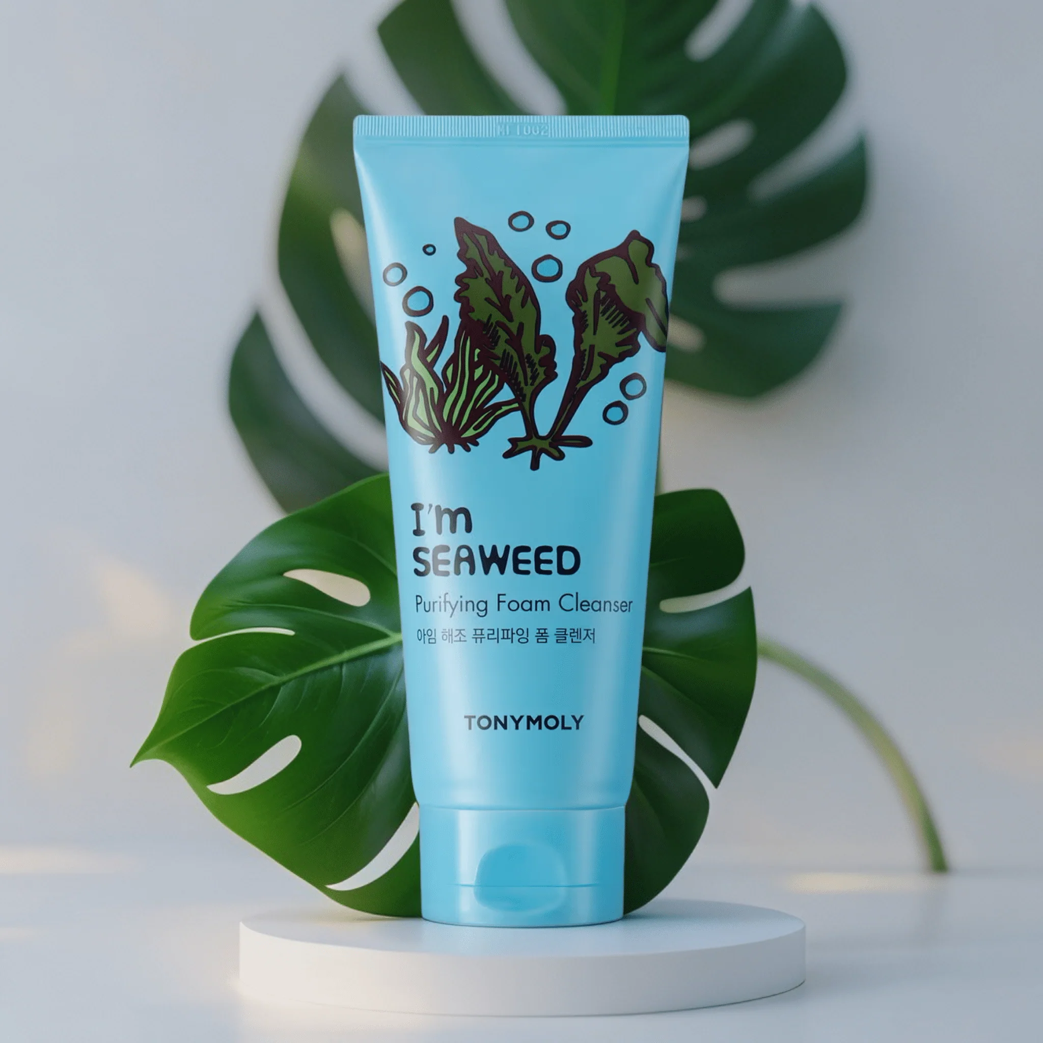 TONY MOLY I’M Seaweed Foam Cleanser (6.08oz) - Image 3