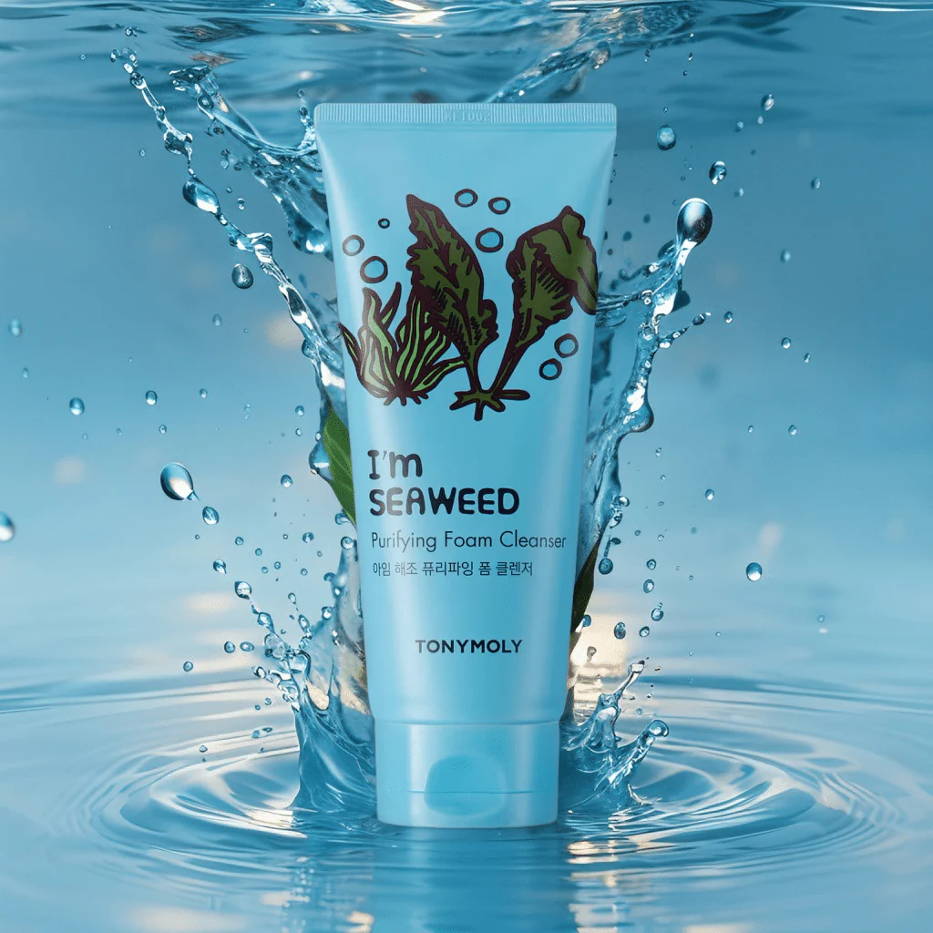 TONY MOLY I’M Seaweed Foam Cleanser (6.08oz) - Image 4