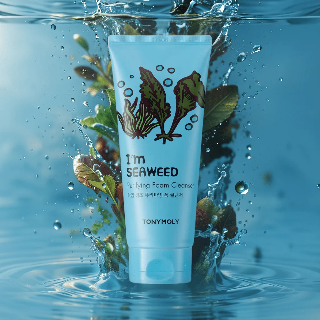 TONY MOLY I’M Seaweed Foam Cleanser (6.08oz) - Image 5