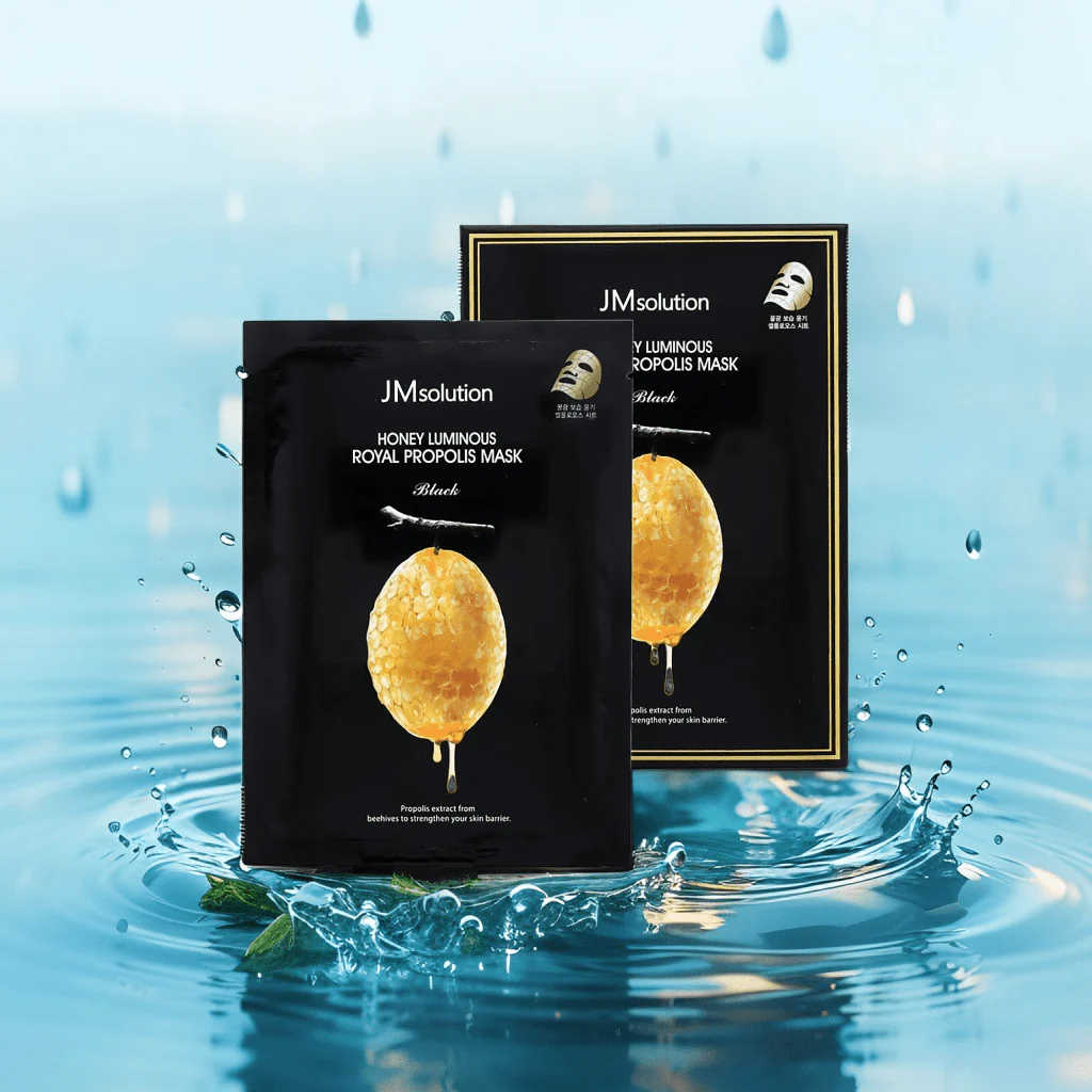 JM SOLUTION Honey Luminous Royal Propolis Mask (1-sheet) - Image 5