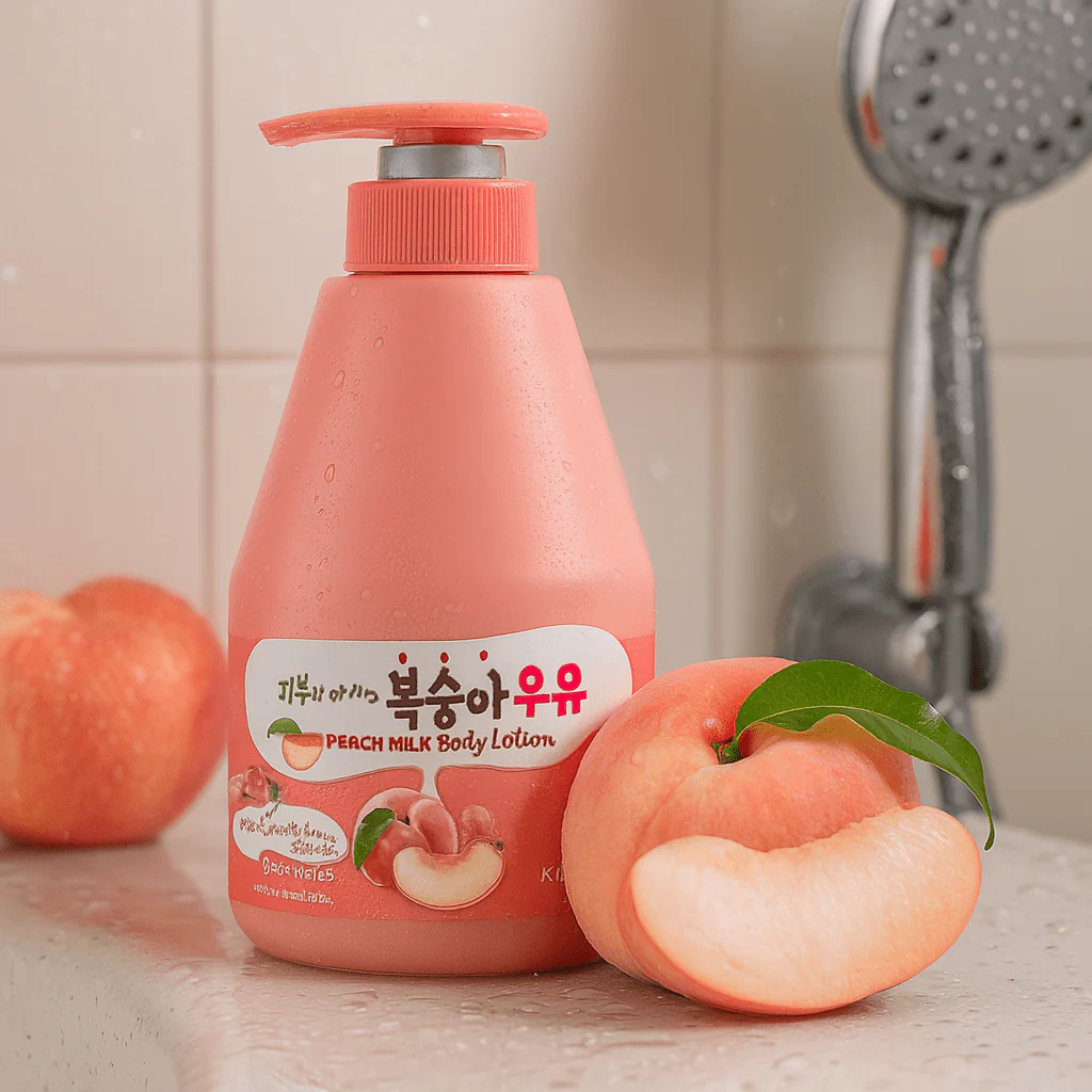 KWAILNARA Peach Milk Body Lotion (19.75 fl.oz) - Image 3