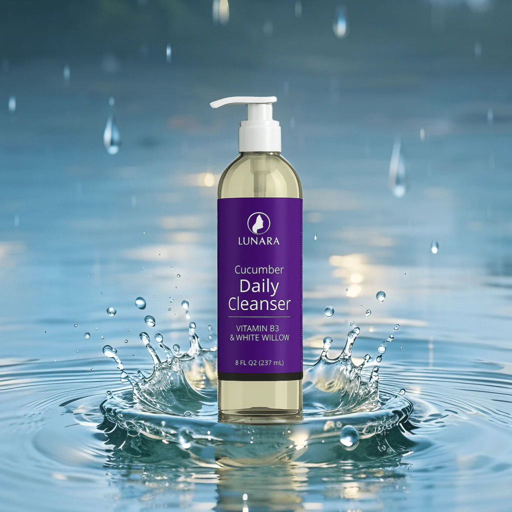 LUNARA COSMETICS Cucumber Daily Cleanser (8oz) - Image 5