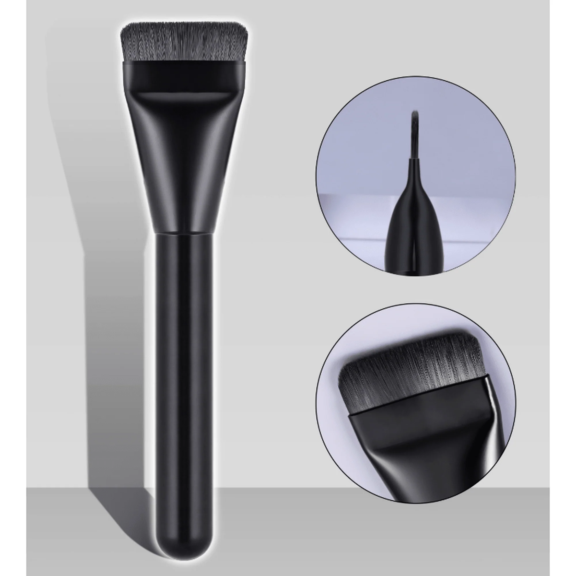 LUNARA COSMETICS Spatula Wide Foundation Face Brush - Image 5