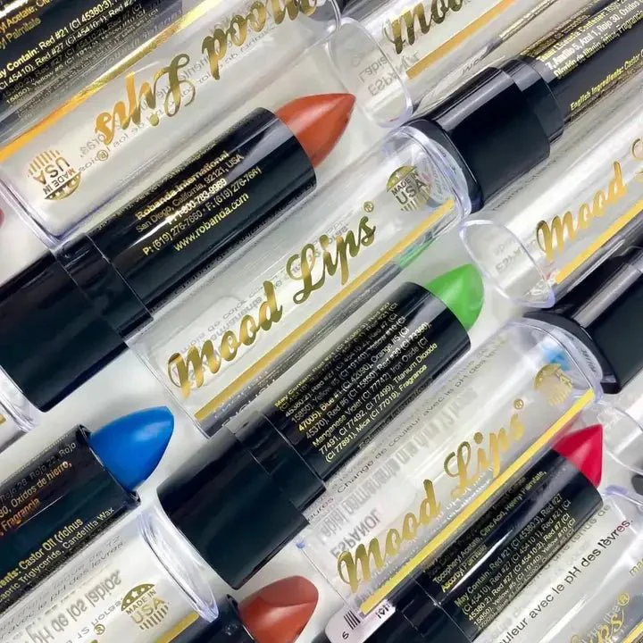 MOOD LIPS Color Changing Lipstick 10 Pack Set - Image 5