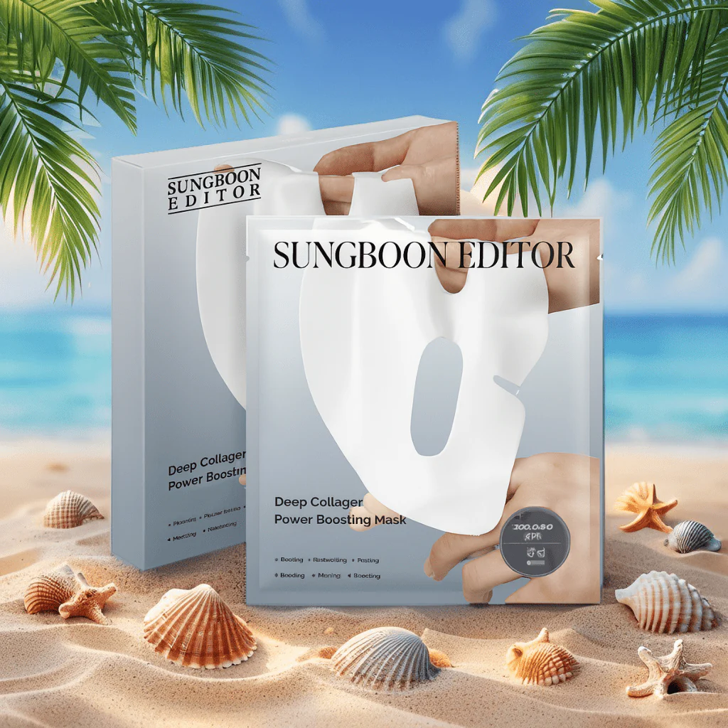 SUNGBOON Deep Collagen Hyalu-B5 Hydrating Mask (1 sheet) - Image 4